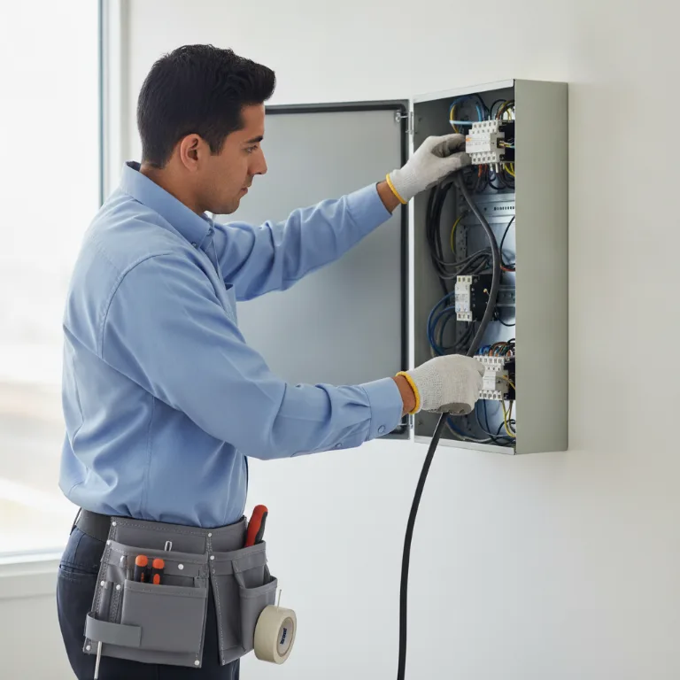 substituição quadro elétrico Concórdia